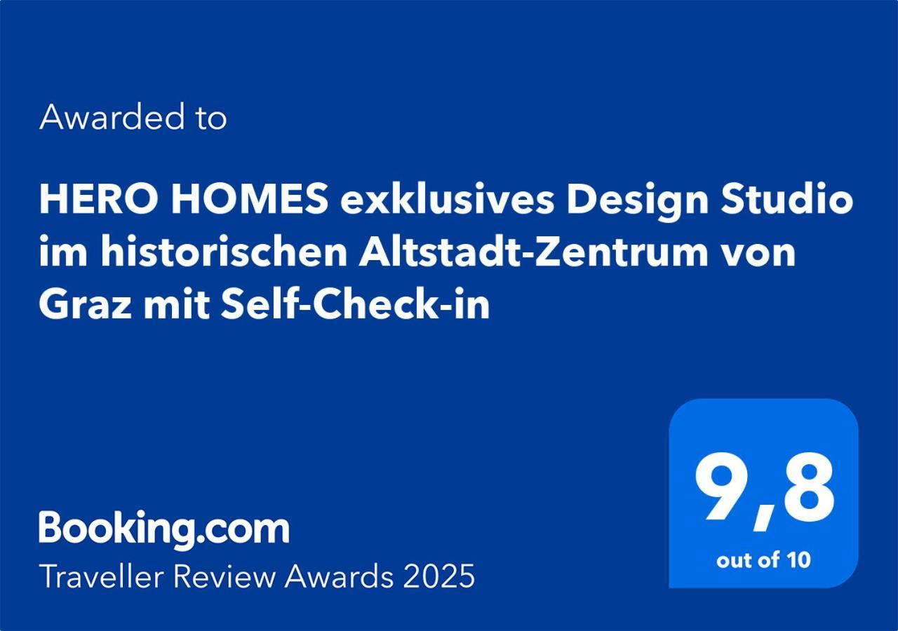 Boho Design Studio By Hero Homes - Top Lage Im Historischen Zentrum - Self-Check-In & Aircon Graz Exterior foto